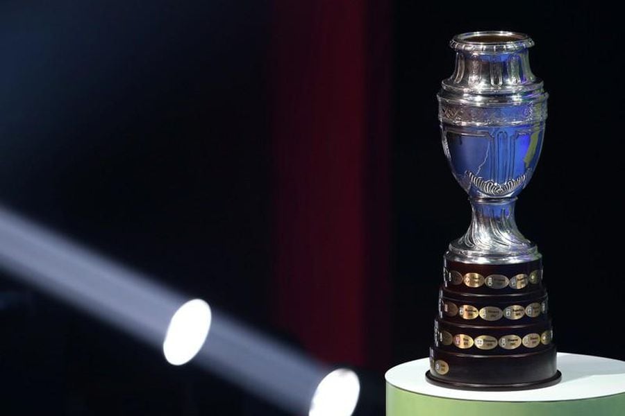 El trofeo de la Copa América. FOTO: Reuters.
