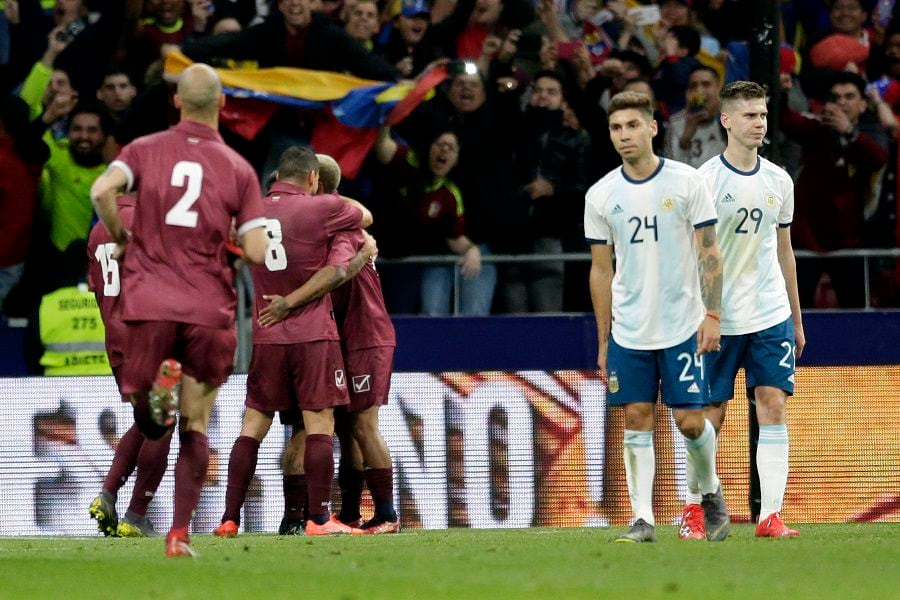 Spain Argentina Venezuela Soccer