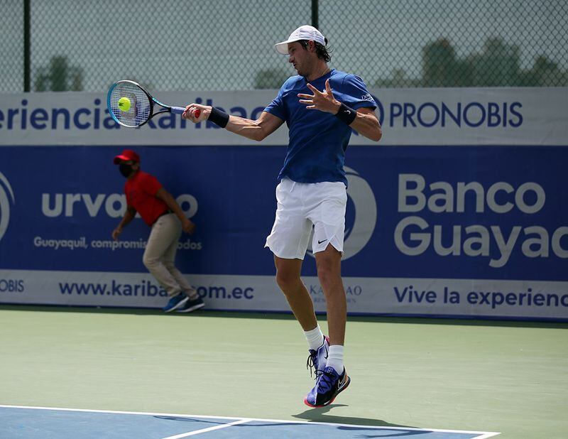 Nicolás Jarry avanzó a los cuartos de final del Challenger de Salinas, Ecuador.