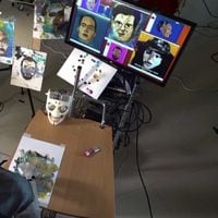 Pintura robótica | Subastarán obra de arte digital creada por la humanoide Sophia