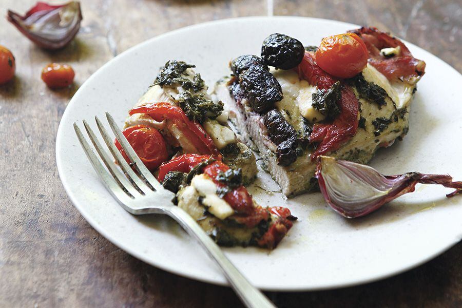 Pechugas-de-pollo-con-relleno-mediterráneo