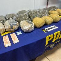Siete sujetos detenidos y 17 kilos de droga incautada deja procedimiento en Santiago y Estación Central