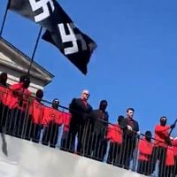Captan a un grupo neonazi marchando en Nashville