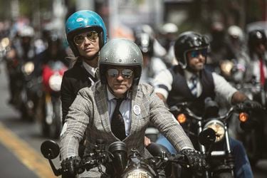 Los “hombres elegantes” regresan en sus motos para concientizar sobre el cáncer de próstata