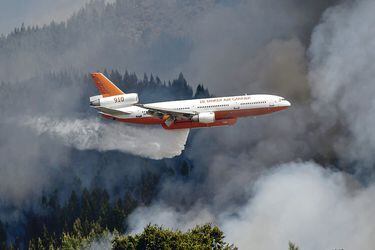 Avión “Ten Tanker” arribará el lunes para unirse al combate de los incendios forestales