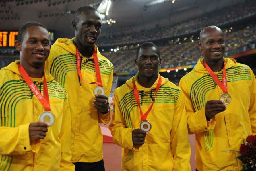 Jamaica, Usain Bolt, Nesta Carter