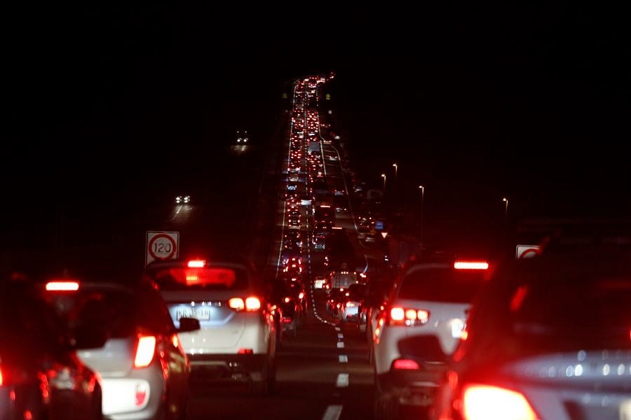 LOS VILOS: Congestion en Carretera 5 Norte luego de Eclipse Solar