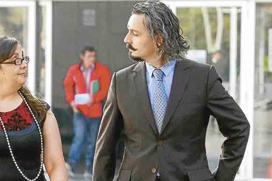 Los fiscales Carmen Gloria Segura y Pablo Gómez