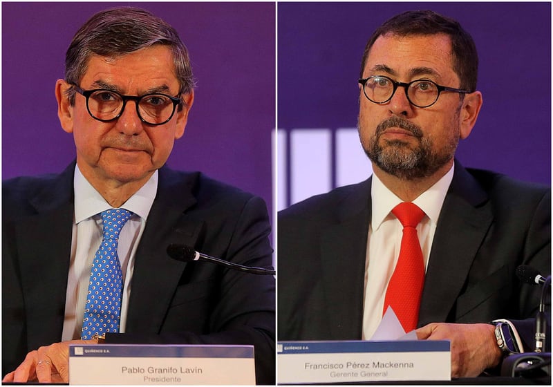 La dupla que se consolida al mando del mayor grupo chileno: Pablo Granifo y Francisco Pérez Mackenna