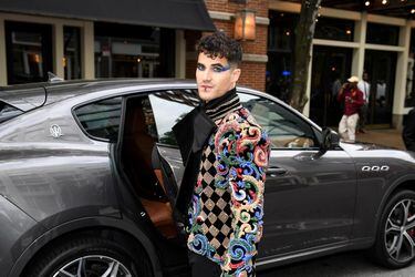 MET GALA Darren Criss and Maserati