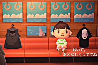 Recrean El viaje de Chihiro en Animal Crossing: New Horizons