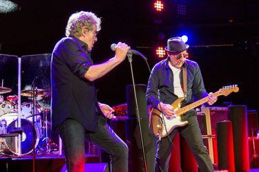 The Who Perform at The Prudential Center. in Newark, NY on  March 19, 2016.