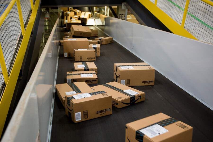 Operations Inside An Amazon.com Inc. Fulfillment Center On Cyber Monday