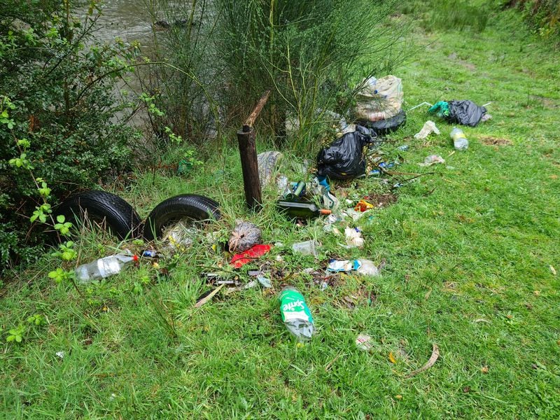 Basura en los ríos