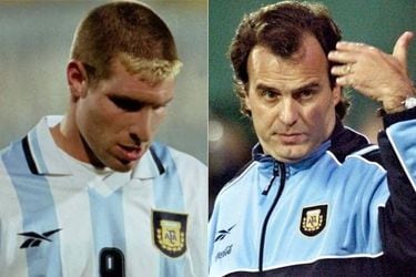 A 24 años de la histórica farra: el sorpresivo reto de Bielsa a Palermo tras fallar tres penales frente a Colombia en la Copa América 1999