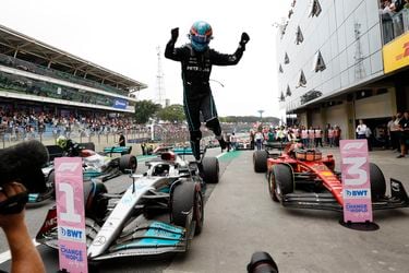 Fórmula 1: George Russell se queda con el GP de Brasil y le da el primer triunfo del año a Mercedes