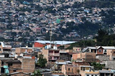 View of Tegucigalpa on December 3
