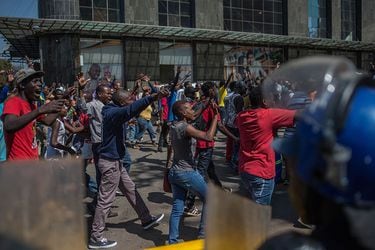 Protestas-Zimbabwe