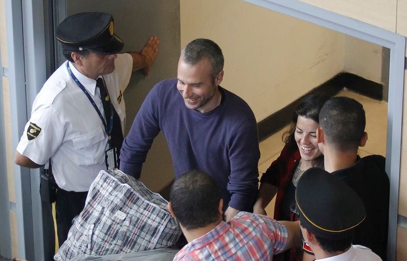 Francisco Solar y Mónica Caballero fueron expulsados de España y retornaron a Chile en marzo de 2017.