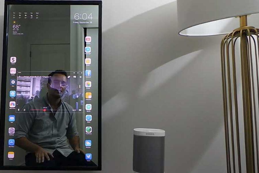 Apple Mirror el espejo inteligente que funciona como un smartphone - La  Tercera