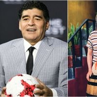 “Usted es mi ídolo, maestro”: el día que Diego Maradona entrevistó al Chavo del 8
