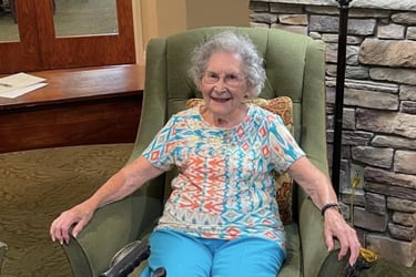 Dos consejos de una mujer de 107 años para tener una vida prolongada y feliz