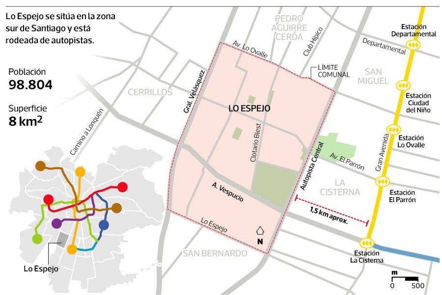 Lo Espejo, el pueblo que pide Metro - La Tercera Lo Espejo, el pueblo que pide Metro - La Tercera