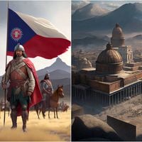 Cómo se vería Chile si los españoles no hubiesen llegado hace 500 años, según la Inteligencia Artificial
