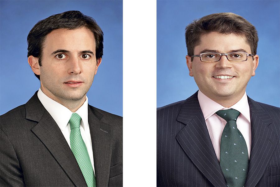 Matías Rotella, jefe de la oficina de GS en Buenos Aires, y Luis Puchol-Plaza, jefe de banca de inversión de GS