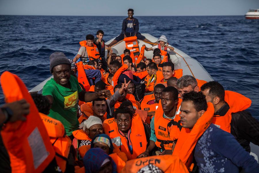 migrantes rescatados