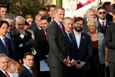 Presidente Boric asiste a ceremonia de cambio de mando en Paraguay