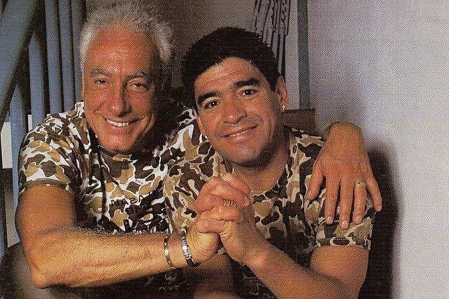 Coppola fue el representante de Diego Armando Maradona durante 18 años.