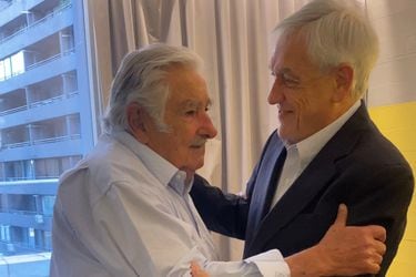 Con mate incluido: el íntimo desayuno de Piñera y el expresidente Mujica
