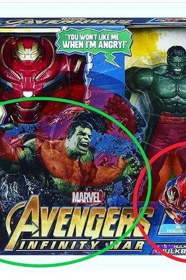 Un juguete anticipa un spoiler del Hulkbuster en Avengers: Infinity War La Tercera