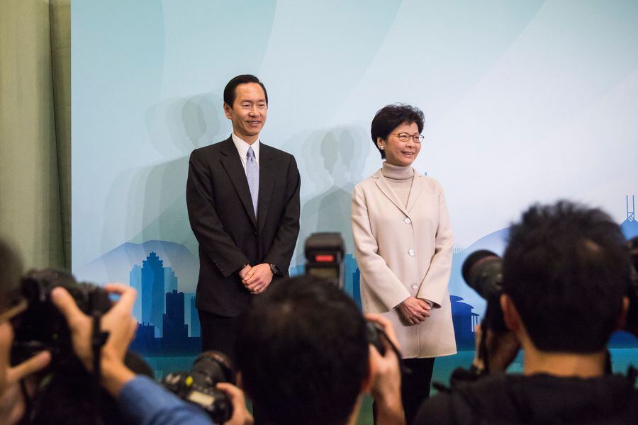 HONG KONG-CHINA-POLITICS-ELECTION-LAM