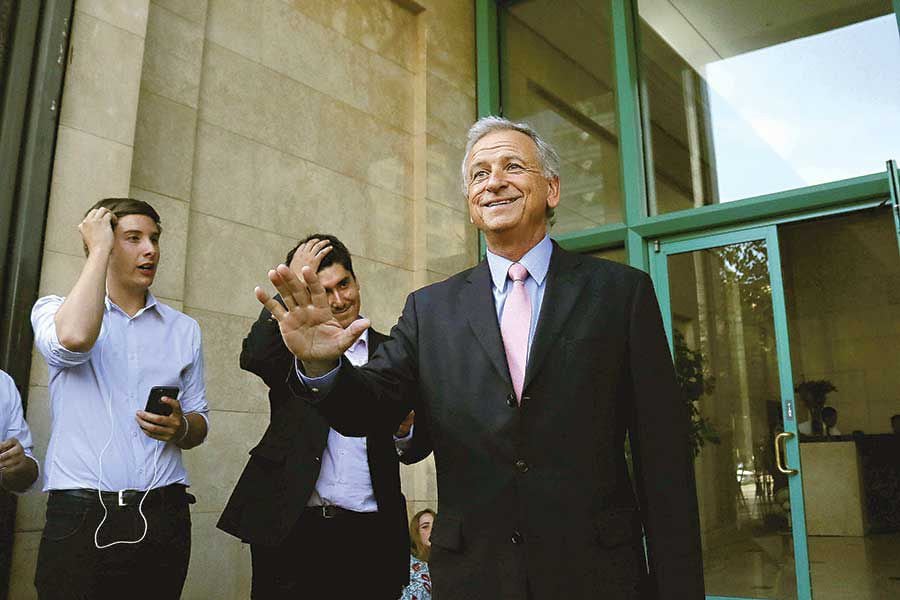 El futuro ministro de Hacienda, Felipe Larraín.
