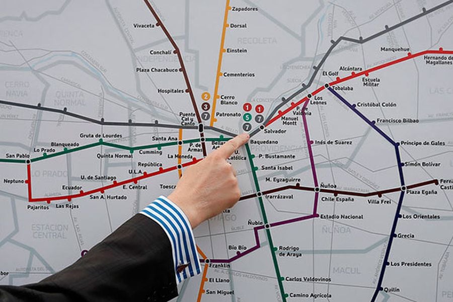 Así será la nueva Línea 7 del Metro de Santiago - La Tercera