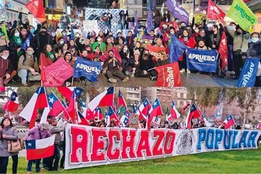 Revolución Democrática y Amarillos por Chile, entre los principales financistas del Apruebo y el Rechazo