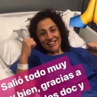 Crespita Rodríguez tras cirugía por tumor cervical: “Salió todo muy bien”