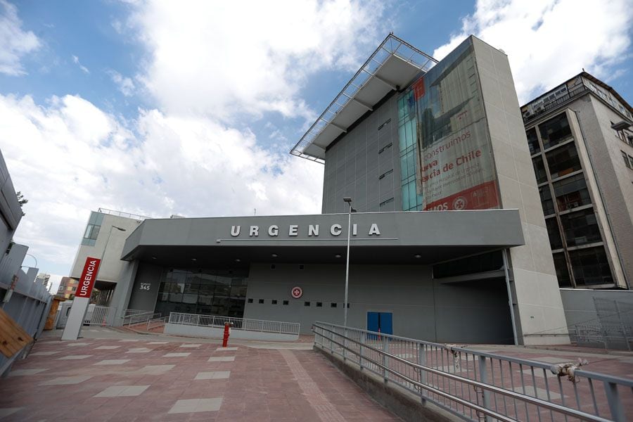 Las instalaciones recién terminadas ampliarán la capacidad del Hospital de Urgencia de la Asistencia Pública. Foto: Mario Téllez / La Tercera