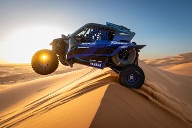 Casale regresa a la serie UTV del Dakar y lo hace como piloto oficial de Yamaha