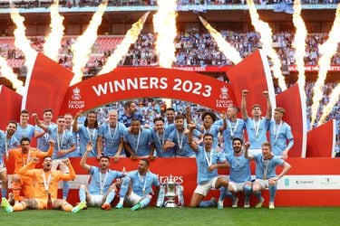 Van por el triplete: el Manchester City gana el derbi y obtiene la FA Cup