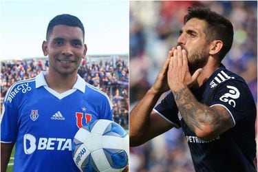 Palacios vs. Larrivey: los récords del nuevo goleador azul que abre el debate en la U