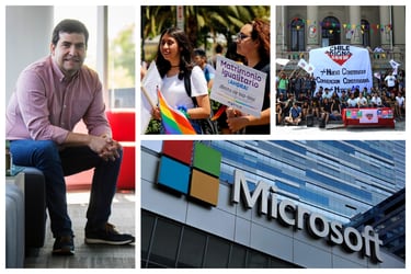 Matrimonio igualitario, nueva Constitución y más: Microsoft Chile rompe el cascarón y avanza hacia el activismo corporativo