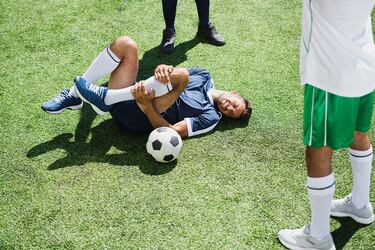 Cuáles son las lesiones más comunes en los futbolistas