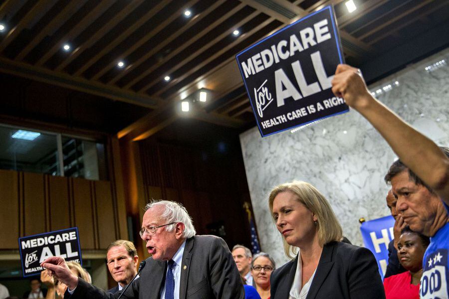 Senator Bernie Sanders And Democratic Senate Co-Sponsors Introduce Medicare For All Bill