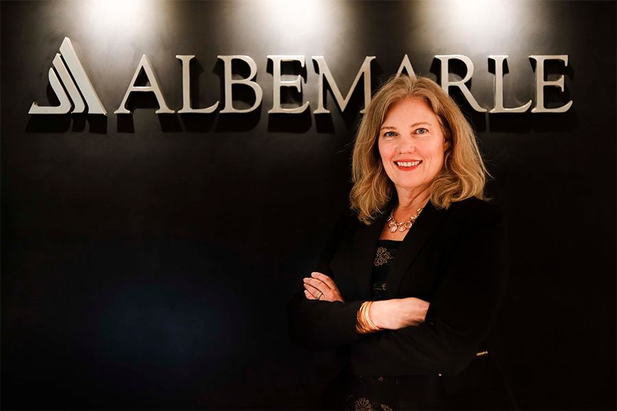 Ellen Lenny-Pessagno CEO Albemarle