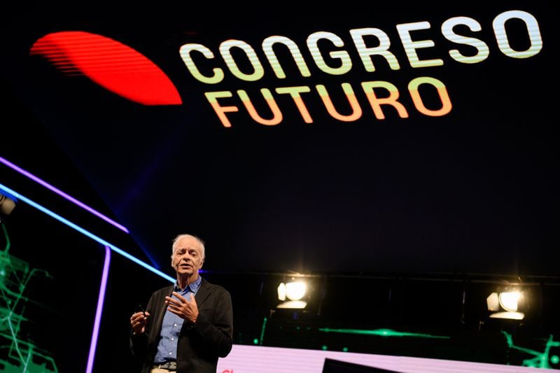 Peter Singer. Foto: Congreso Futuro.