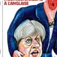 Última versión de Charlie Hebdo decapita a Theresa May en medio del pánico en Reino Unido