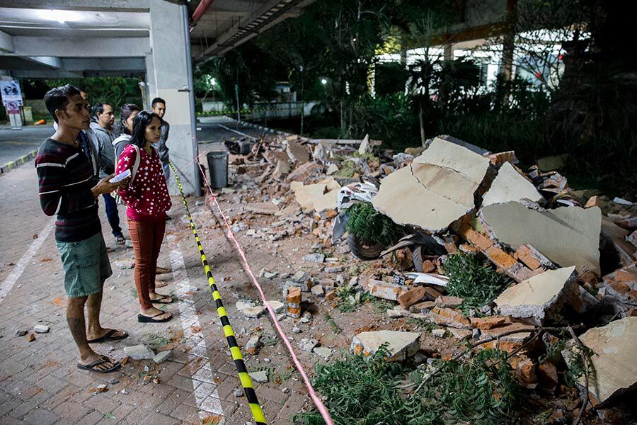 Terremoto en Indonesia